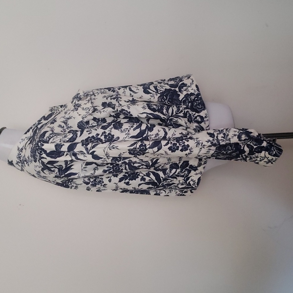 Lauren Ralph Lauren floral button up lightweight jacket size large 100% Linen - Picture 5 of 9